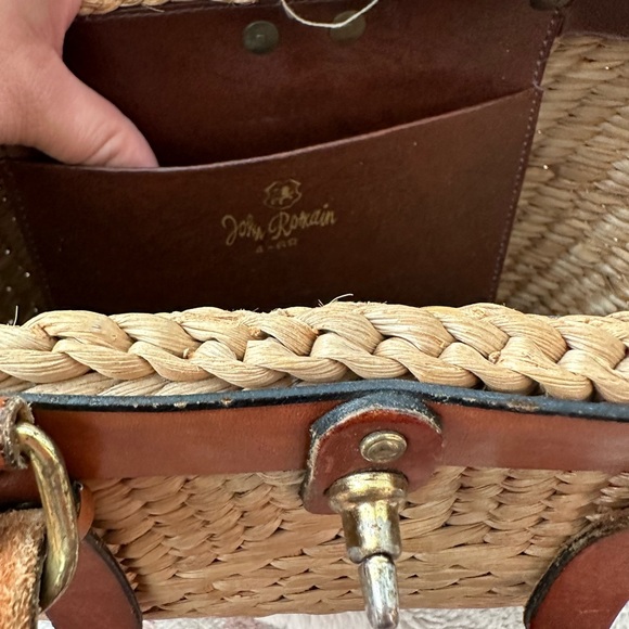Vintage 1960s John Romain Basket Bag - Picture 8 of 8